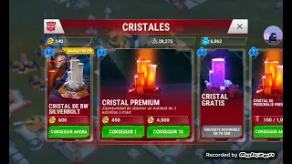 como conseguir bots o objetos seguidos en transformers earth wars (100% funcional wachos)