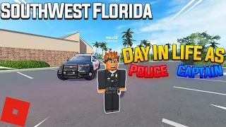 Roblox Southwest Florida | Day In life as Police Captain