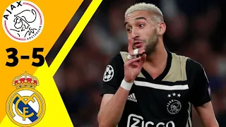 اياكس 5-3 ريال مدريد  /  ذهاب واياب دورى الأبطال 2019  /  ريمونتادا دراماتيكية