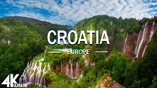 FLYING OVER CROATIA (4K UHD) - Relaxing Music Along With Beautiful Nature Videos - 4K Video HD