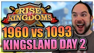 1960 vs 1093 [Kingsland day 2!] kvk stream in Rise of Kingdoms