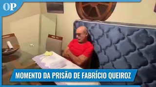 Veja o momento da prisão de Fabrício Queiroz na casa do advogado da família Bolsonaro