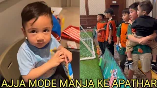 SO SWEET BANGET RAYYANZA NEMENIN AA RAFATHAR MAIN BOLA DI TEMPAT ULANG TAHUN TEMANNYA