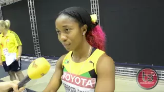 Interview: Fraser-Pryce wins historic double for Jamaica