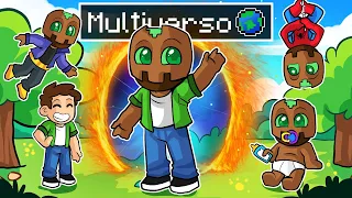 MINECRAFT pero TROLERO ENTRA EN EL MULTIVERSO en MINECRAFT!