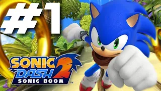 Sonic Dash 2: SONIC BOOM PART 1 Gameplay Walkthrough - iOS / Android