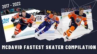 All Connor McDavid fastest skater attempts (2017 - 2022)
