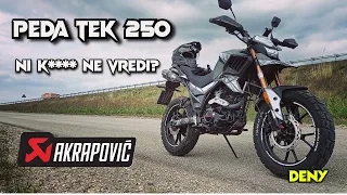 PEDA TEK 250( Sva vasa pitanja i odgovori QNA) ne valja ni za k****