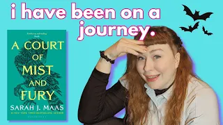 Reading ACOMAF for the first time 😳🦇🫠🎆| A Court of Mist and Fury reading vlog