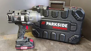 Parkside performance impact wrench test and comparison - PASSP 20 li A1 Lidl -  ударный гайковерт