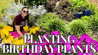 Planting Birthday Plants For A Friend 🎂 || Proven Winners Sun Loving Flowers & Summer Annuals