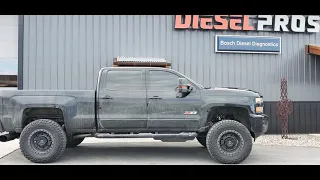 2019 Silverado Duramax 4" lift on 37's (walk-around)