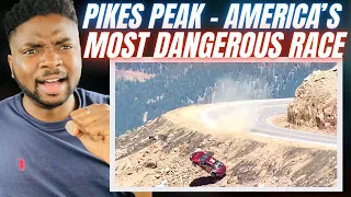 Brit Reacts To THE PIKES PEAK HILL CLIMB - MOST DANGEROUS RACE IN AMERICA!