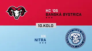 10.kolo HC 05 Banská Bystrica - HK Nitra HIGHLIGHTS