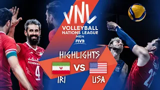 IRI vs. USA - Highlights Week 3 | Men's VNL 2021