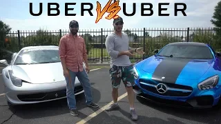 UBER VERSUS! (Ferrari 458 VS AMG GTS)