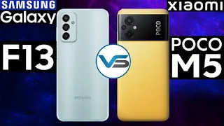 Samsung Galaxy F13 VS Poco M5 | Poco M5 VS Samsung Galaxy F13 | Poco M5 4G