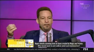 The HERD | Chris Broussard DEBATE: Who would want to join LeBron amid such dysfunction?