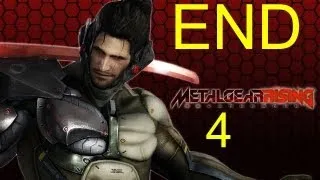 Metal Gear Rising Revengeance - Jetstream SAM DLC ENDING + FINAL BOSS gameplay walkthrough part 4