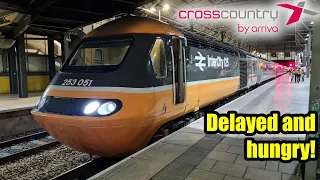 DELAYED AND HUNGRY! CrossCountry "First Class" Review!