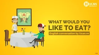 Learn English Conversation: Lesson 17. What would you like to eat?