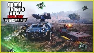 CARRO BLINDATO ANTIAEREO APC, TAMPA CON MINIGUN DOPPI & DUNE FAV- GTA 5 Online ITA DLC TRAFFICO ARMI