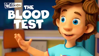 The Blood Test | The Fixies | Cartoons for Kids