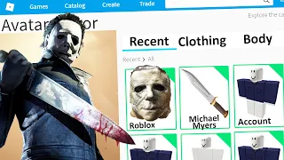 MAKING MICHAEL MYERS a ROBLOX ACCOUNT