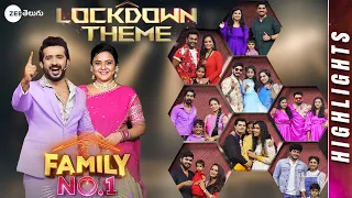 Lockdown Theme Highlights | Ep 01 | Family No.1 | Every Sunday @ 11 AM | Zee Telugu