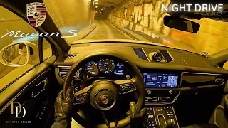 2023 Porsche Macan S POV Night Drive (4K)