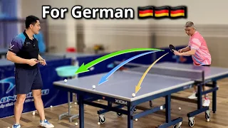 How to make Forehand Flick hit the target |  Ti Long tutorial & fixes for German 🇩🇪