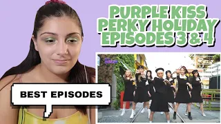 퍼플키스(PURPLE KISS) '퍼키 홀리데이(PERKY HOLIDAY)' EP.03 & EP.04  | REACTION