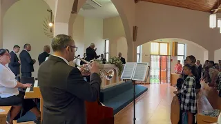 NAC Southfield - Service for Departed 0324 - Trumpet and organ - Lord to love Thee