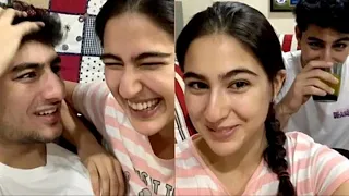 Sara Ali Khan Plays Knock Knock With Ibrahim ALi Khan | Super Cute | LoL सारा ने बनाया बेवकूफ