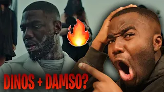 WHO IS DINOS🔥?! | Dinos - Du mal à te dire ft. Damso | FRENCH RAP REACTION