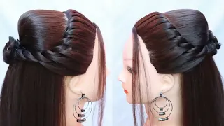 Most Easy & Graceful hairstyle - quick hairstyle | simple hairstyle | hairs style