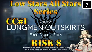 Arknights CC#1 Frost Covered Ruins Day 7 Risk 8 Guide Low Stars All Stars with Ifrit