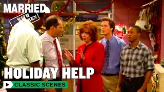 Al & Griff Get Holiday Help At The Shoe Store | Married With Children