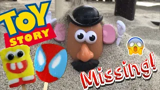 Toy Story Mr Potato Head and Mrs Potato Head go missing!