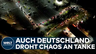 DEUTSCHLAND: Lange Schlangen an der Tankstelle und leere Regale? Verhältnisse wie in England drohen