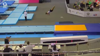 Mikhail MALKIN (AZE) - 2021 European bronze medallist, tumbling