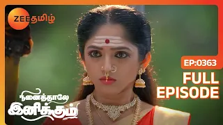 Ninaithale Inikkum - நினைத்தாலே இனிக்கும் - Tamil Show - EP 363 - Family Show - Zee Tamil