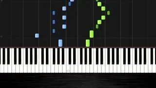 David Guetta - Lovers On The Sun - Piano Cover/Tutorial - Synthesia