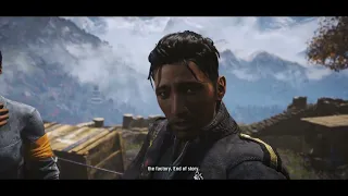 Far Cry 4 choose Amita or Sabal´s mission, basic chemistry, talk to the rebel leader, exit the lab