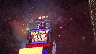 2012/2013 New Years Eve Countdown - Times Square New York