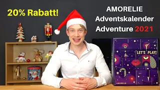 Amorelie Adventskalender Adventure 2021 | Rabatt Inhalt Erfahrung Preis | Unboxing & Gewinnspiel