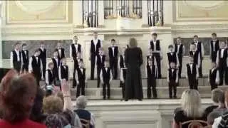 Boys Choir "Iskra". Мендельсон. Мотет "Laudate pueri"