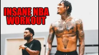 6th Man Of The Year Jordan Clarkson's RIDICULOUS Workout