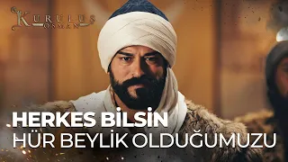 Osman Bey, hür bir beylik olduklarını ilan ediyor! - Kuruluş Osman 130. Bölüm Sezon Finali