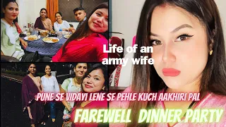 LIFE OF AN ARMY WIFE#armywifelife #farewellparty #farewellprogram #trendingvideo #viralvideo #viral